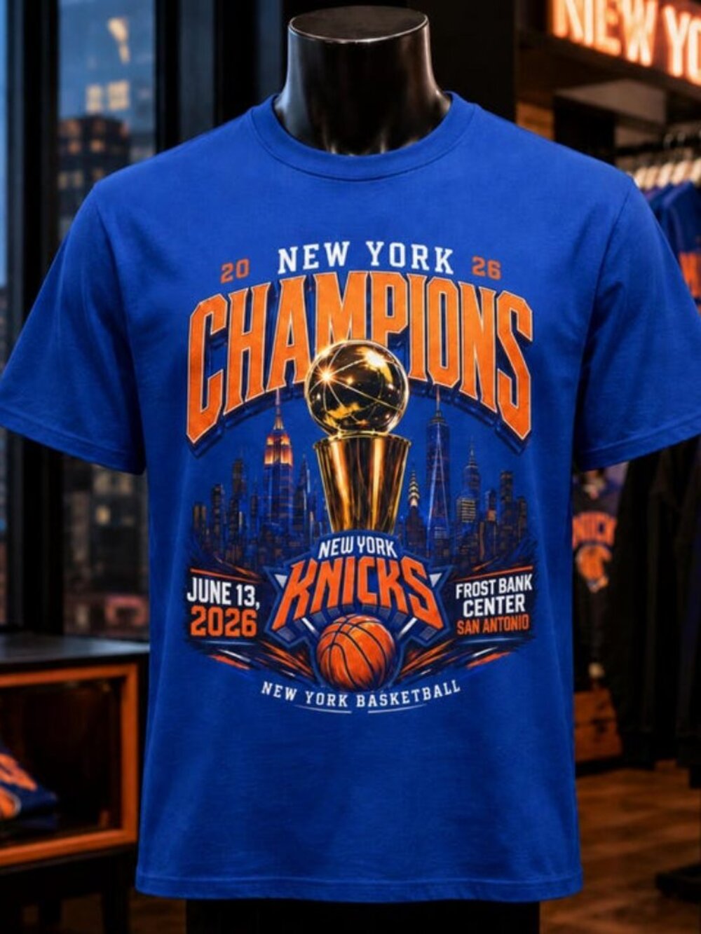 New York Basketball Champions 2026 Shirt, New York Knicks Champions Shirt